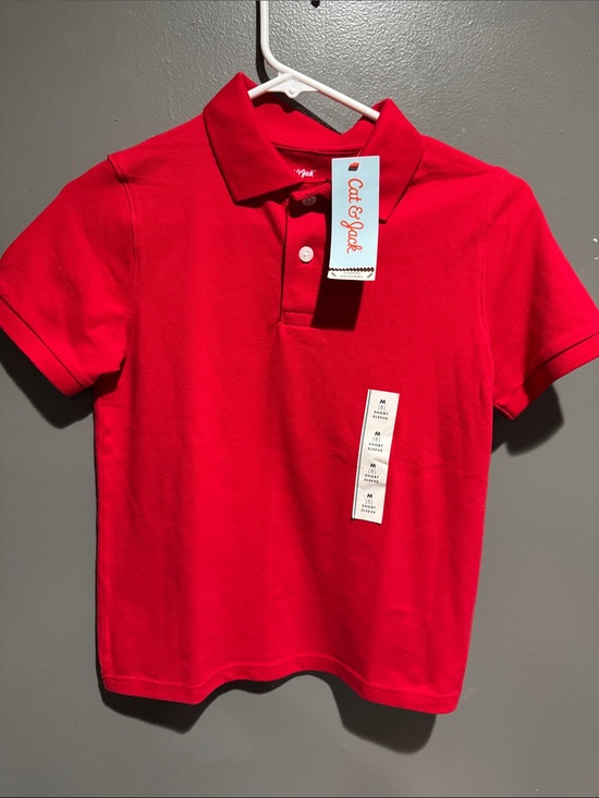 Cat & Jack Other - Cat & Jack Red Short-Sleeve Polo Shirt